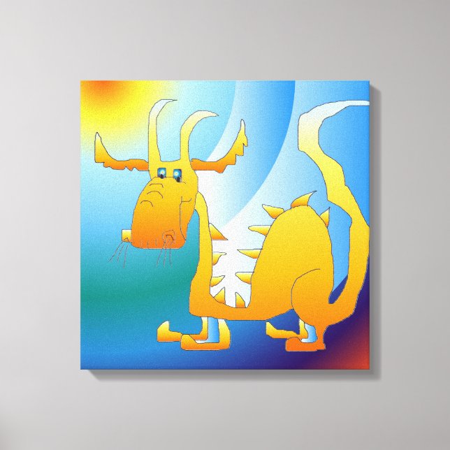 Dragon Leinwanddruck (Vorderseite)
