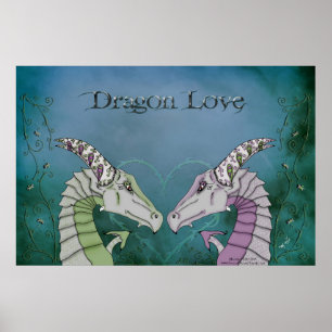 Dragon-Liebe Poster