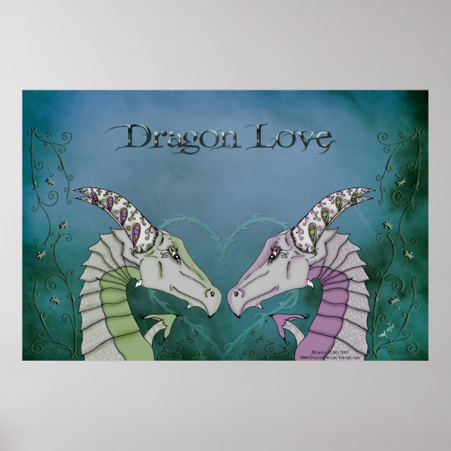Dragon-Liebe Poster (Vorne)