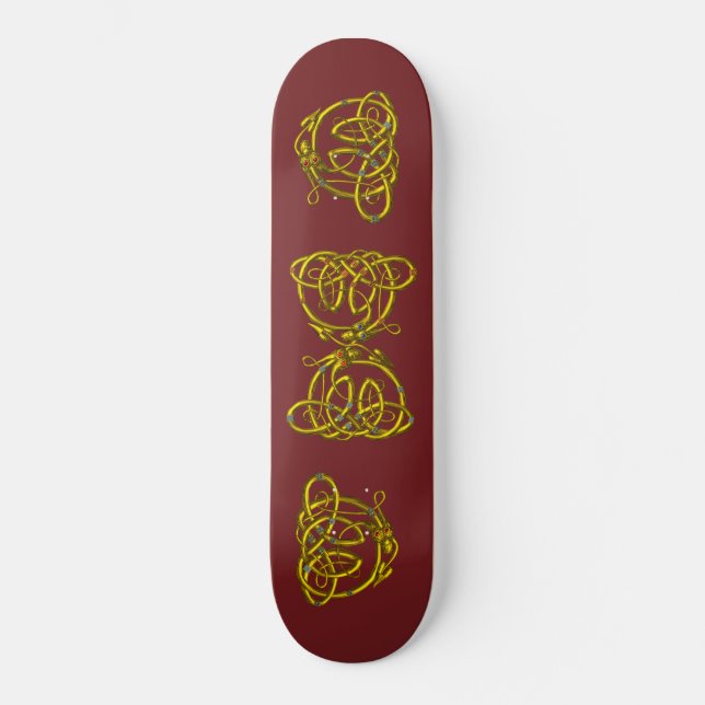 DRAGON-LIEBE SKATEBOARD (Vorderseite)