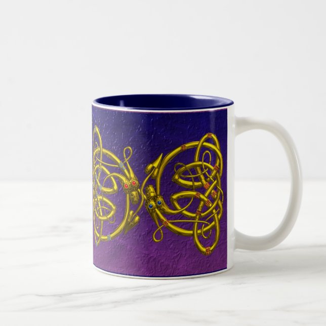 DRAGON LIEBE ZWEIFARBIGE TASSE (Rechts)