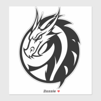 Dragon Logo Vinyl Sticker