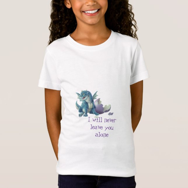 Dragon loves a pretty girl T-Shirt (Vorderseite)
