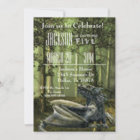Dragon Magic Fantasy Birthday Invite