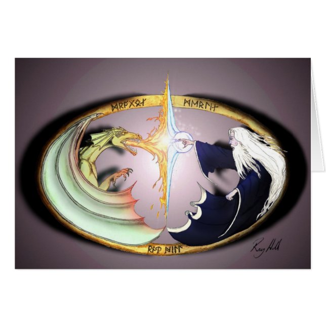 Dragon & Merlin (Vorderseite (Horizontal))