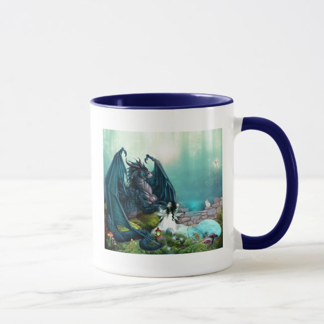 Dragon mit Fairy Tasse (Rechts)