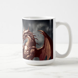 Dragon & Moon Fantasy Tasse