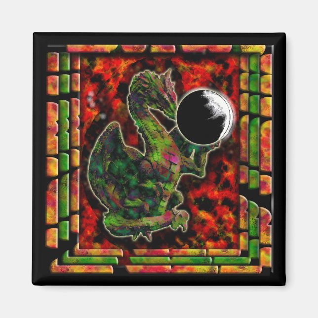 Dragon Moon Magnet (Vorne)