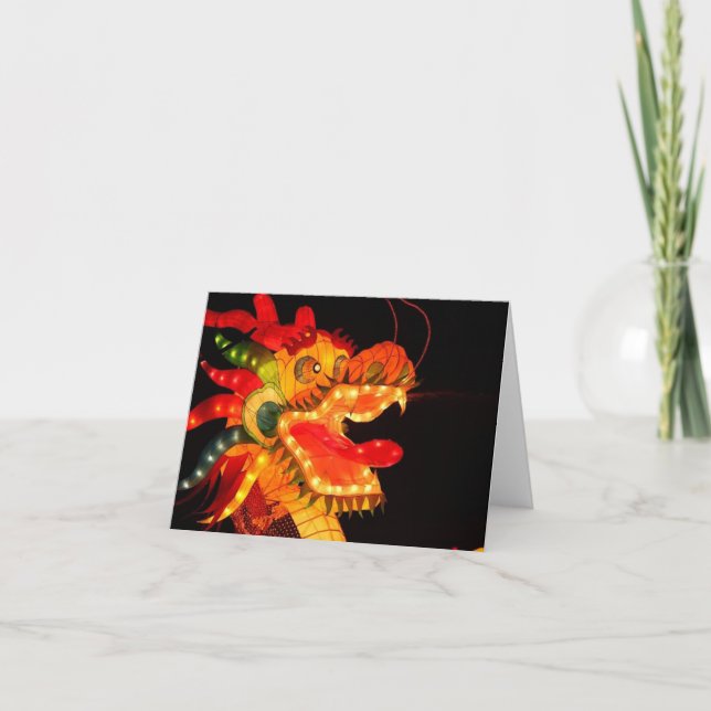 Dragon Notecard Dankeskarte (Vorderseite)