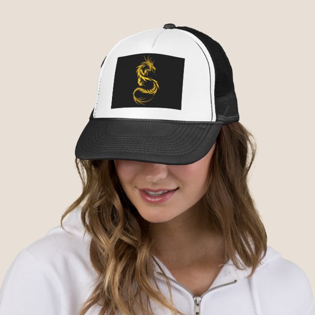 Dragon of Gold Trucker Hat Truckerkappe (Beispiel)