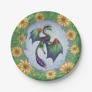 Dragon of Summer Nature Fantasy Art Pappteller