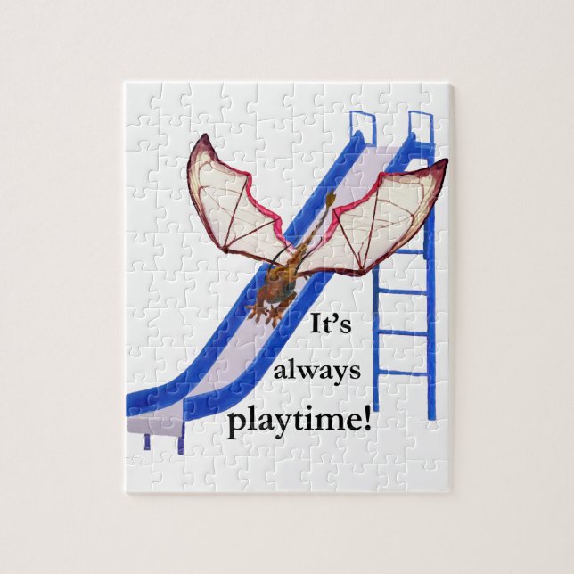 Dragon on Slide Puzzle (Vertikal)