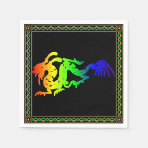 Dragon Paper Napkin Serviette