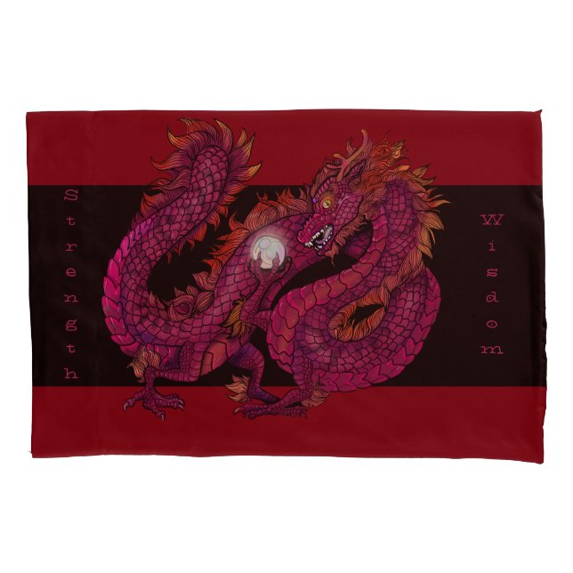 Dragon Pearl Kissenbezug (Vorderseite)