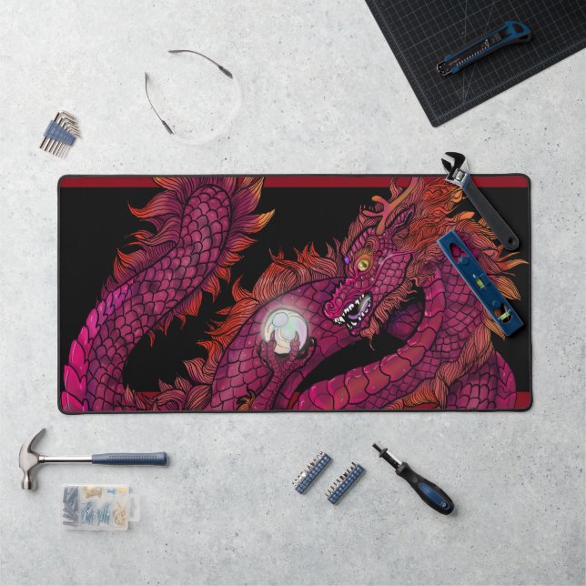 Dragon Pearl Schreibtischunterlage (Arbeitsplatz)