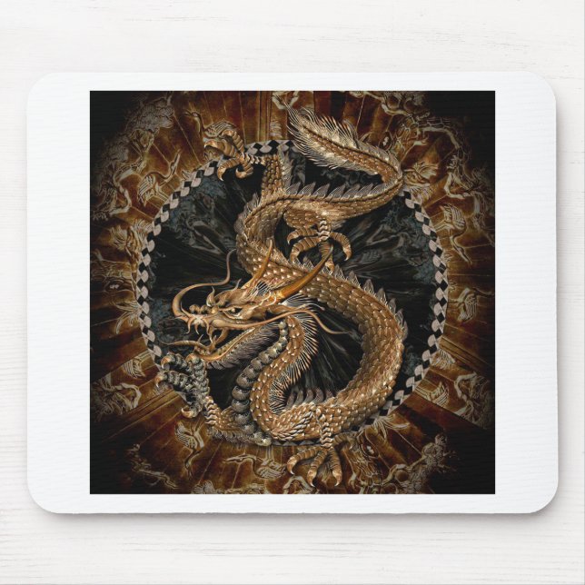 Dragon Pentagram Mousepad (Vorne)