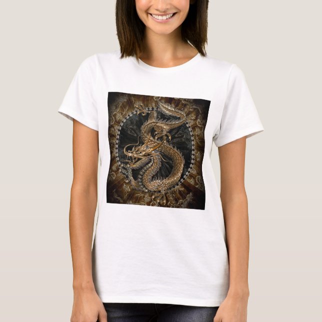 Dragon Pentagram T-Shirt (Vorderseite)