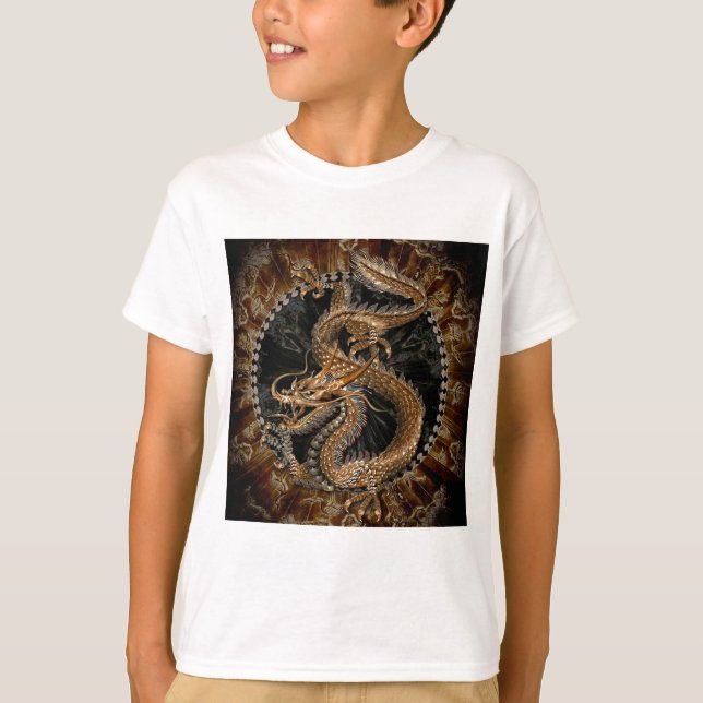 Dragon Pentagram T-Shirt (Vorderseite)