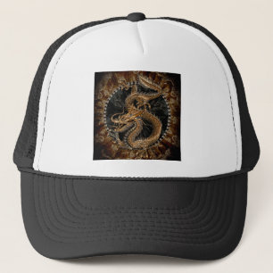 Dragon Pentagram Truckerkappe