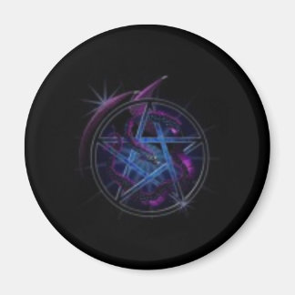 Dragon Pentagramm Magnet