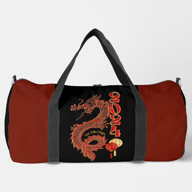 Dragon Personalisiert Duffle Bag 2024 (Vorderseite)