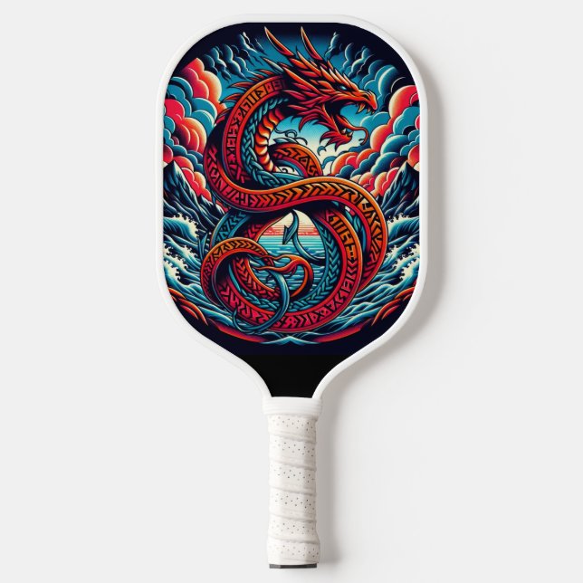 Dragon Pickleball Schläger (Vorderseite)