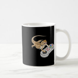 Dragon Playing Video Game Reptiles Pagona Gamer Kaffeetasse