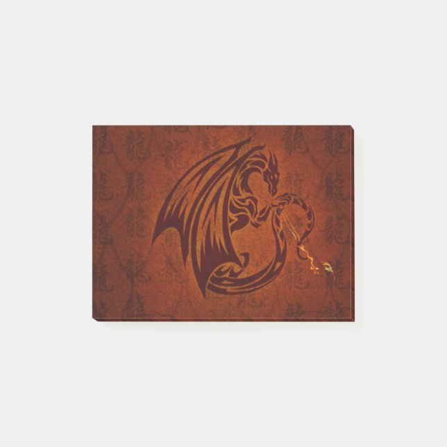 Dragon Post-it® Notes Post-it Klebezettel (Vorderseite)