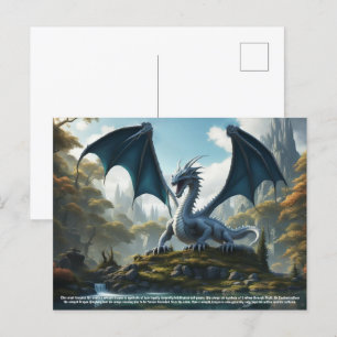Dragon Postcard Feiertagspostkarte