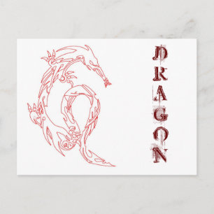 DRAGON POSTKARTE
