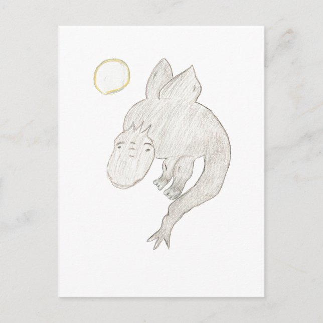 Dragon Postkarte (Vorderseite)