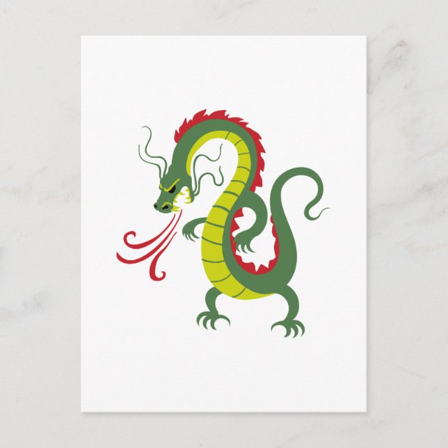 DRAGON POSTKARTE (Vorderseite)