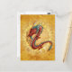 Dragon Postkarte (Vorderseite/Rückseite Beispiel)