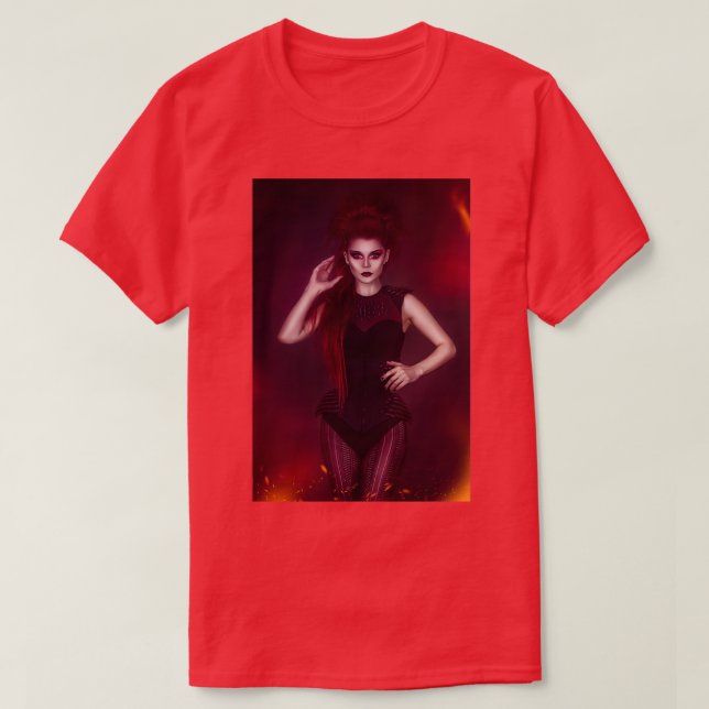 Dragon Queen T-Shirt (Design vorne)