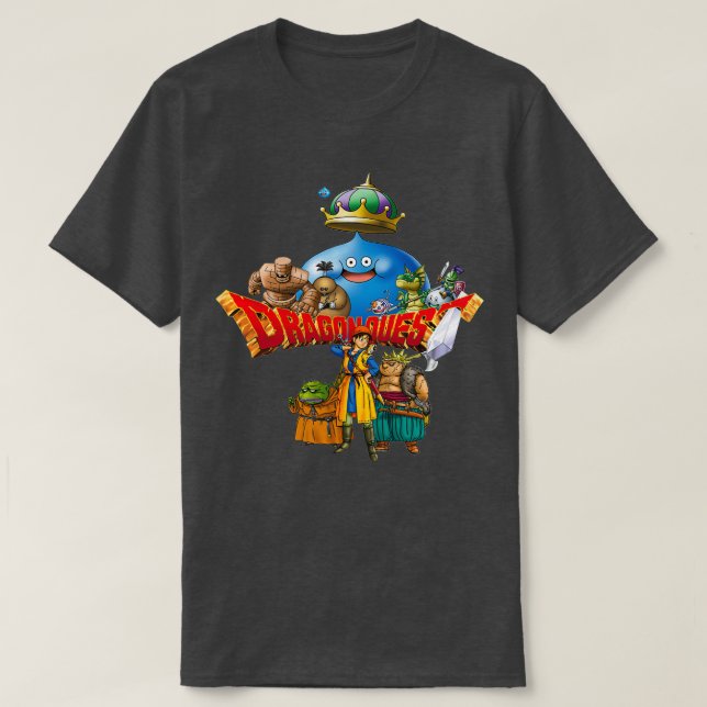 Dragon Quest Monster und Helden T-Shirt (Design vorne)