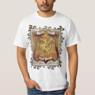Dragon Quest Schild Nachname T-Shirt