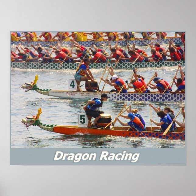 Dragon Racing Poster (Vorne)