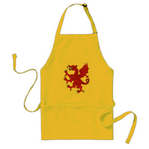 Dragon Rampant Gules Schürze