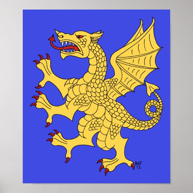 Dragon Rampant oder Poster (Vorne)