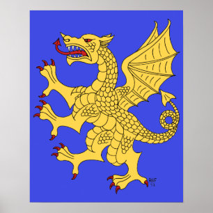Dragon Rampant oder Poster