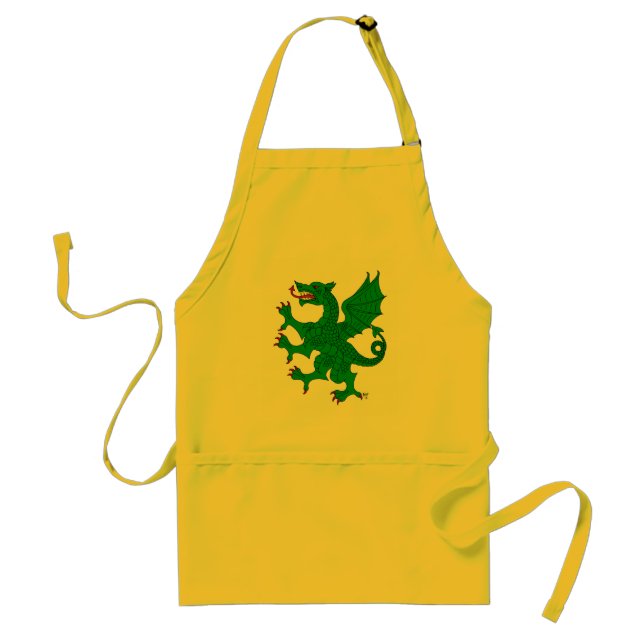 Dragon Rampant Vert Schürze (Vorne)