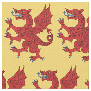 Dragon Rampen Stoff