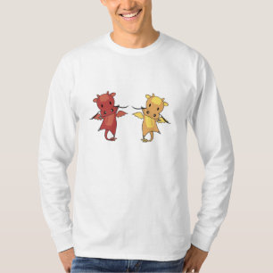 Dragon Red and Yellow Dragon Faible Fantasy Fantas T-Shirt