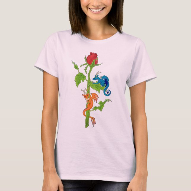 Dragon Rose Ladys Gurt Shirt (Vorderseite)