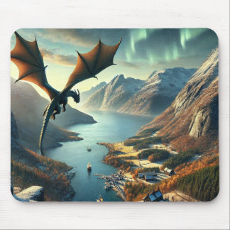 Dragon’s Journey – Epic Fantasy Landscape Mousepad