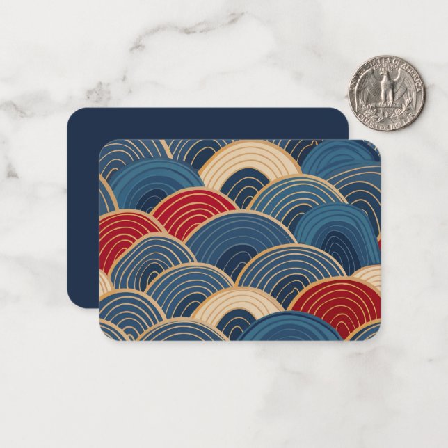 Dragon Scale Mitteilungskarte (Vorderseite/Rückseite Beispiel)