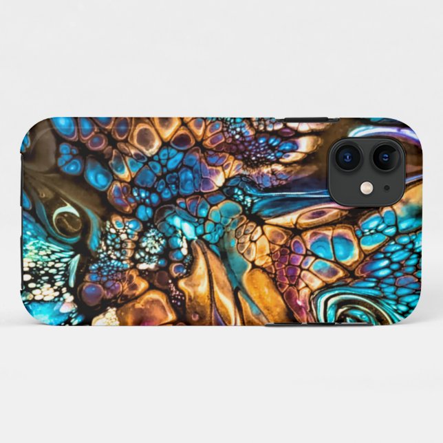 Dragon Scales Case-Mate iPhone Hülle (Rückseite (Horizontal))
