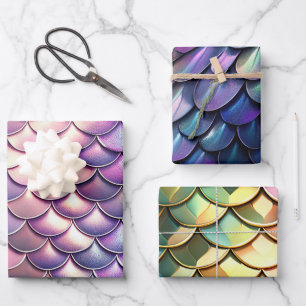 Dragon Scales Geschenkpapier Set
