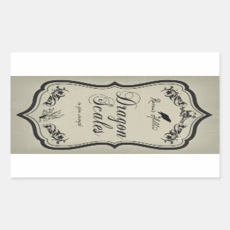 Dragon Scales Halloween Jar Aufkleber Label