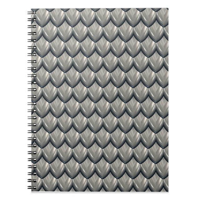 Dragon Scales Notebook Notizblock (Vorderseite)